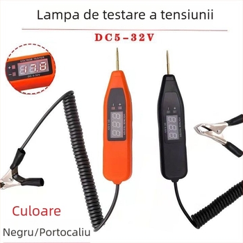 Dispozitiv de diagnoză auto cu afișaj digital, 5-32V, 0-60°C, modelul 01, universal