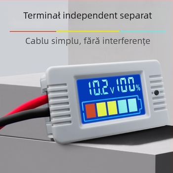 Peacefair tester de baterii – voltmetru, etichetă privată licențiată, fără import