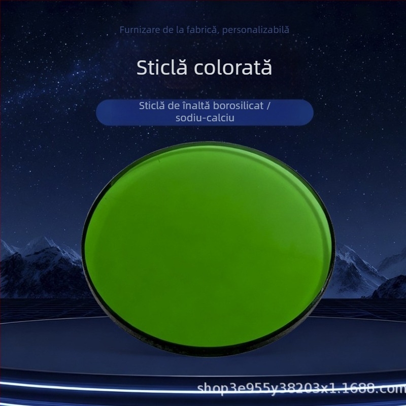 Filtre din sticlă personalizate, lentile din borosiliat înalt, protecție pentru lumina vizibilă și infraroșu