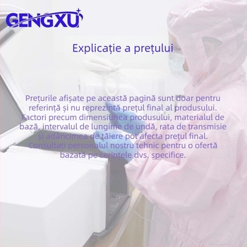 Filtru dicroic cu trecere lungă la 750 nm, oglindă IR-switch, pentru spectrometru cu cale optică (750 nm; trecere lungă; oglindă IR-switch; cale optică; sticlă optică)