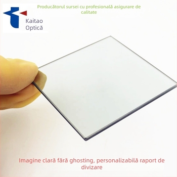 FG-50/50 Divizor optic pentru sursa de lumina vizuala; model FG-50/50, materiale: sticla optica/quartz, personalizare disponibila, utilizare: divizare fascicule