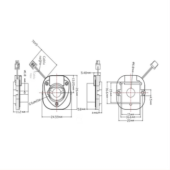 Cameră de supraveghere IP cu funcție zi/noapte, montaj M12, lentilă IR-CUT cu filtru dublu, filtru reglabil de bandă îngustă