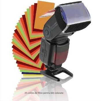 Filtru Godox pentru temperatură de culoare pentru cameră – accesoriu de iluminat, material PET, suport până la 2 kg, greutate 200 g