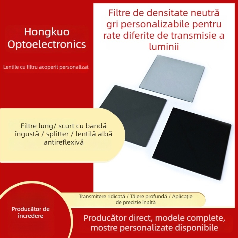 Filtru ND ND2-ND256, transmisie reglabilă, sticlă optică, pentru fotografie și videografie