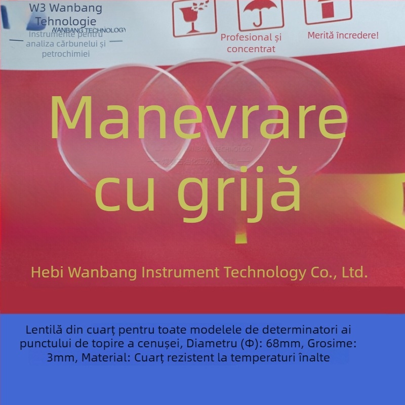 Lentilă de cuarț pentru testerul punctului de topire gri – Wanbang Technology