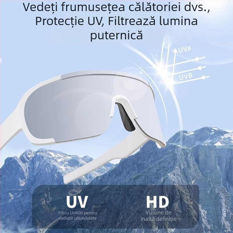 Ochelari de ciclism pentru activități outdoor de alpinism cu protecție UV, rezistenți la vânt și nisip, model 985 Tingxuan