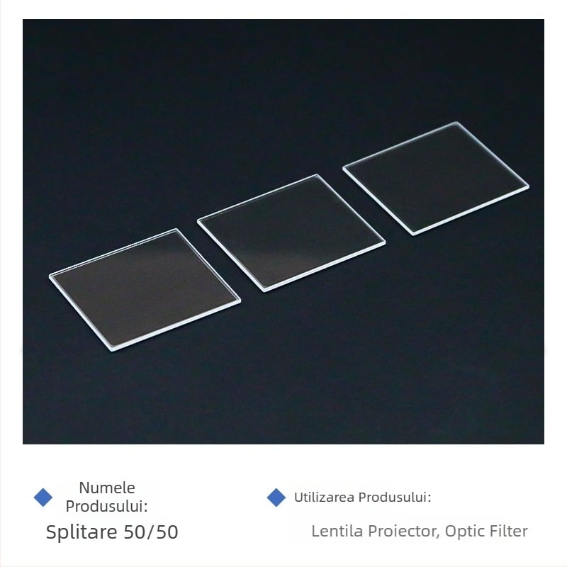 55% beam splitter pentru instrumente optice, precizie înaltă, fără umbre fantomă, cu posibilitatea unei mărci proprii