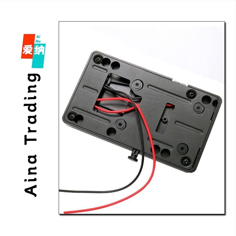 Monitor cu placă de prindere pentru baterie V-Port, placă de susținere în formă de V, model D-TP, aliaj de magneziu, sarcină maximă 6–10 kg, greutate 0,15 kg