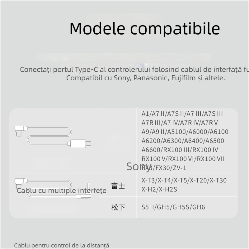Controler de înregistrare pentru cameră, model D10, din aliaj de aluminiu, compatibil cu camere, greutate 16,5 g
