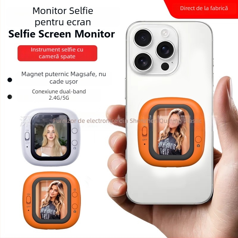 Dublator de ecran pentru telefon Y40b; material ABS; compatibilitate universală; sarcină 2–5 kg; greutate 30 g.