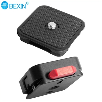 CL-01 Placă cu eliberare rapidă, aliaj de aluminiu, pentru trepied/monopod/stabilizator, sarcină 6–10 kg