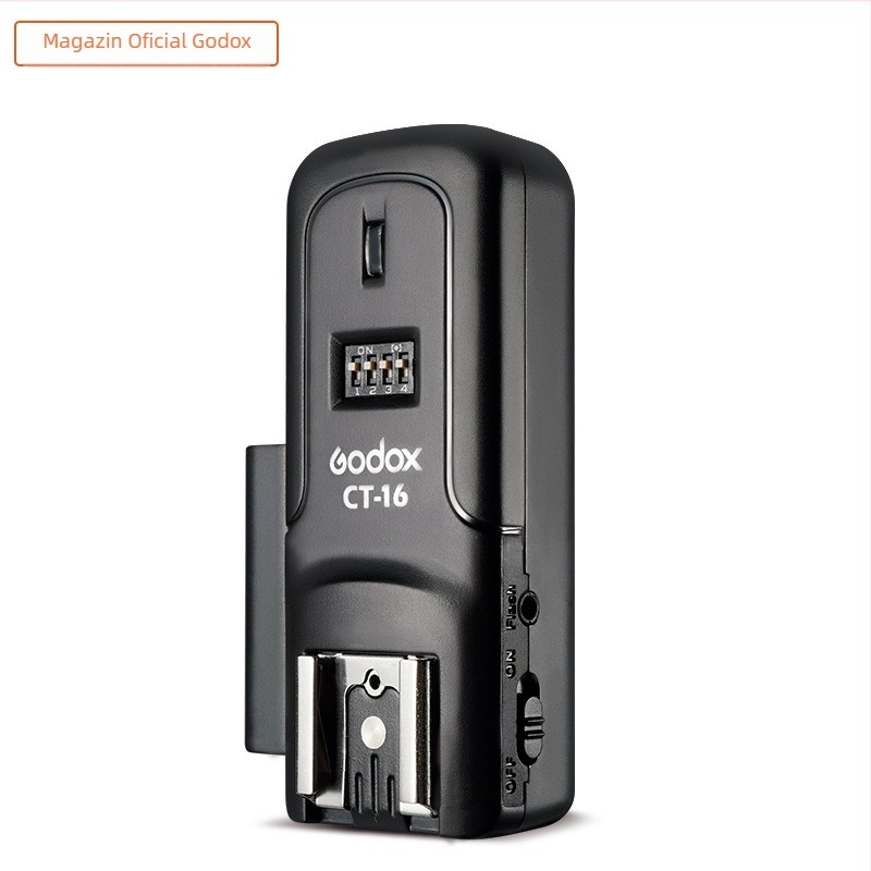 CT16 declanșator wireless cu lampă Top-Flash pentru studio interior, lumină moale, receptor pe 16 canale