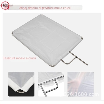 Cadru din oțel inoxidabil pentru steag, fotografie — Focus RE207L, modelul 2018, echipament reflectiv, utilizare generală, include 1 placă de steag