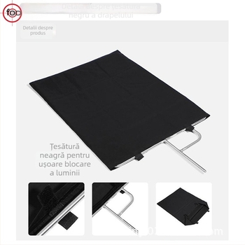 Cadru din oțel inoxidabil pentru steag, fotografie — Focus RE207L, modelul 2018, echipament reflectiv, utilizare generală, include 1 placă de steag