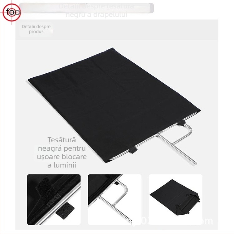 Cadru din oțel inoxidabil pentru steag, fotografie — Focus RE207L, modelul 2018, echipament reflectiv, utilizare generală, include 1 placă de steag