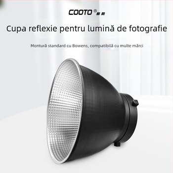 Capac reflectorizant pentru iluminat — model Standard fish scale cover, material aliaj de aluminiu, încărcare maximă 2 kg, pentru filmare generală, brand Cootokuteng
