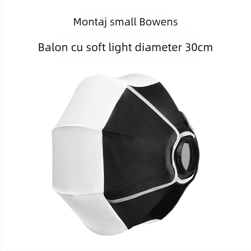 Aparat de iluminare cu lumină difuză pentru Baorong mini, material Nylon ABS/Oxford, greutate 0,22 kg, sarcină maximă sub 2 kg