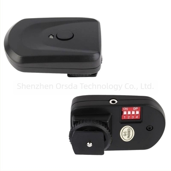 Declanșator wireless pentru bliț cu pantof de blitz, 16 canale PT-16 emițător, control de la distanță, accesorii foto