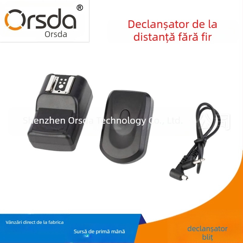 Declanșator wireless pentru bliț cu pantof de blitz, 16 canale PT-16 emițător, control de la distanță, accesorii foto