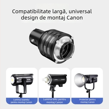 Accesorii de iluminat - Su Ben condensator universal, aliaj de aluminiu