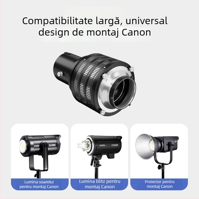 Accesorii de iluminat - Su Ben condensator universal, aliaj de aluminiu