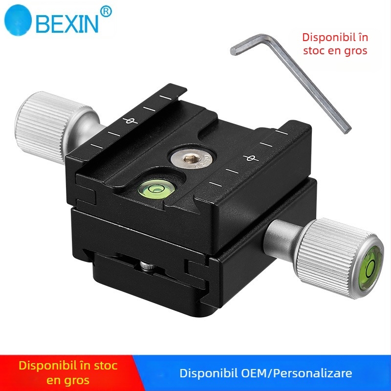 Bei Xin QR50B – suport cu eliberare rapidă pentru aparat, aliaj de aluminiu, încărcare 2-5 kg
