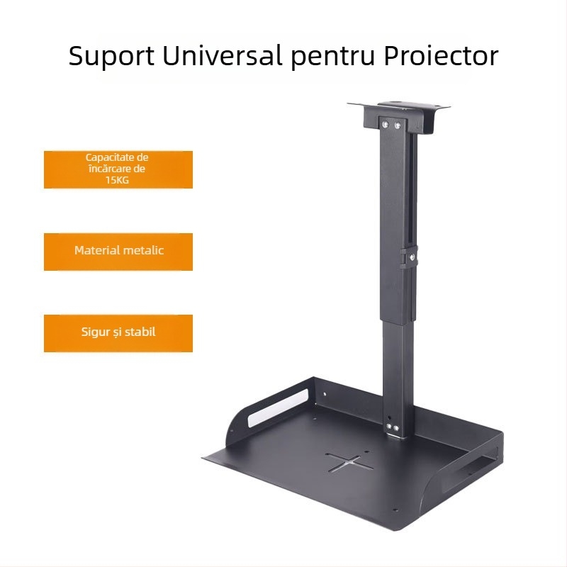 Neutral tavă pentru proiector și cameră cu montare pe perete, reglaj telescopic