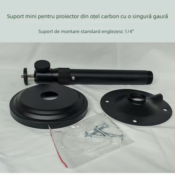 Suport pentru proiector micro și cameră de supraveghere — montaj pe tavan sau pe perete
