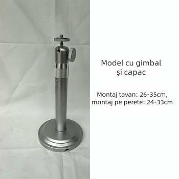 Suport pentru proiector micro și cameră de supraveghere — montaj pe tavan sau pe perete