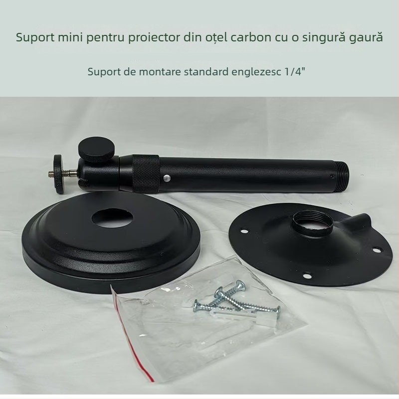 Suport pentru proiector micro și cameră de supraveghere — montaj pe tavan sau pe perete