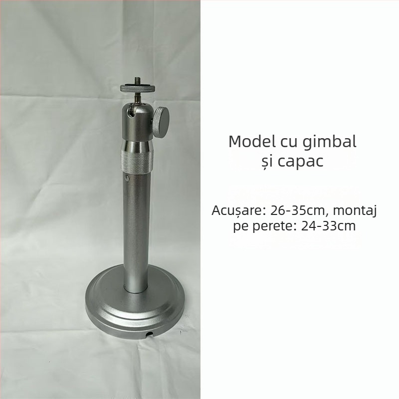 Suport pentru proiector micro și cameră de supraveghere — montaj pe tavan sau pe perete