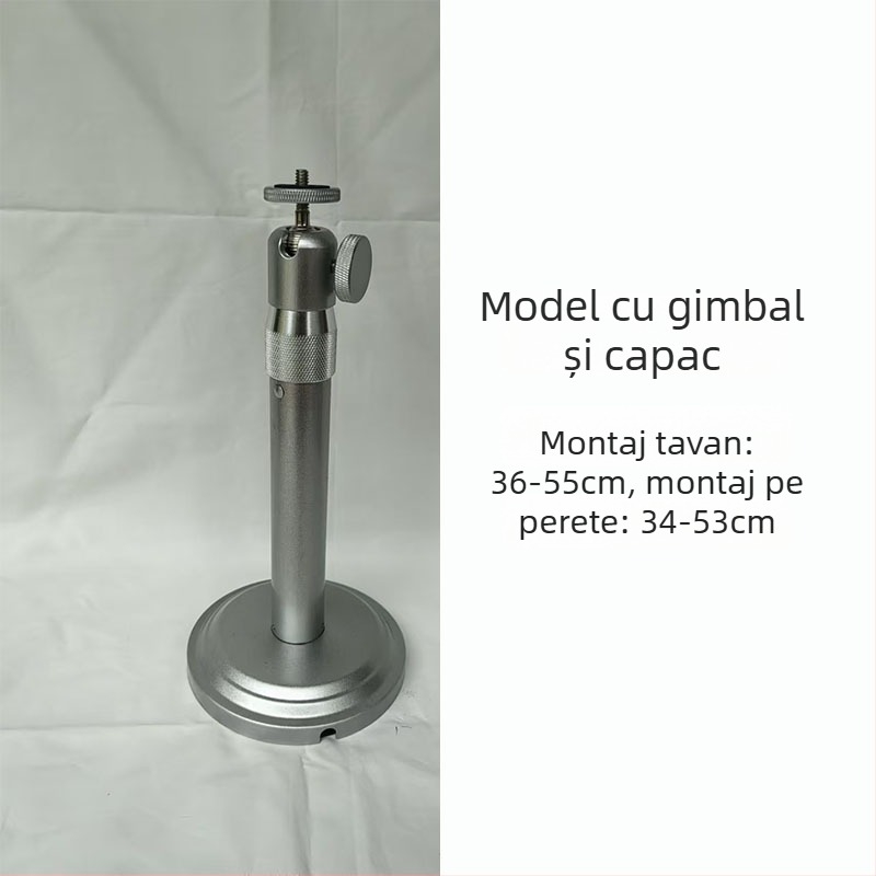 Suport pentru proiector micro și cameră de supraveghere — montaj pe tavan sau pe perete