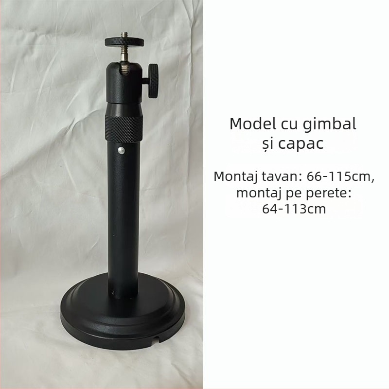 Suport pentru proiector micro și cameră de supraveghere — montaj pe tavan sau pe perete