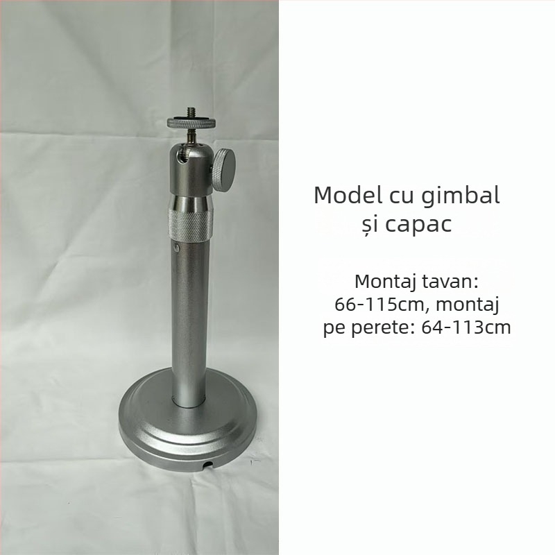 Suport pentru proiector micro și cameră de supraveghere — montaj pe tavan sau pe perete