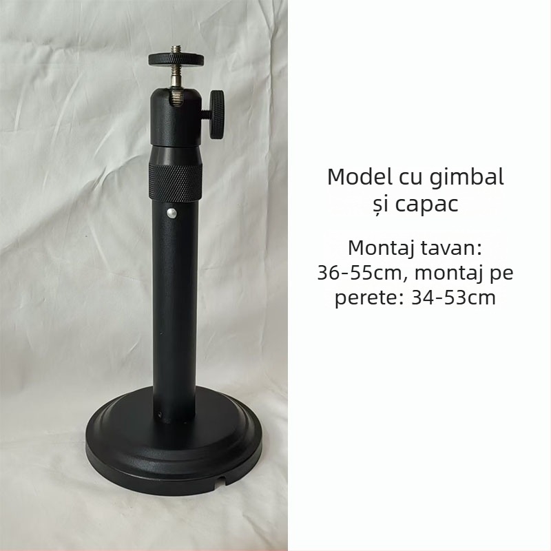 Suport pentru proiector micro și cameră de supraveghere — montaj pe tavan sau pe perete