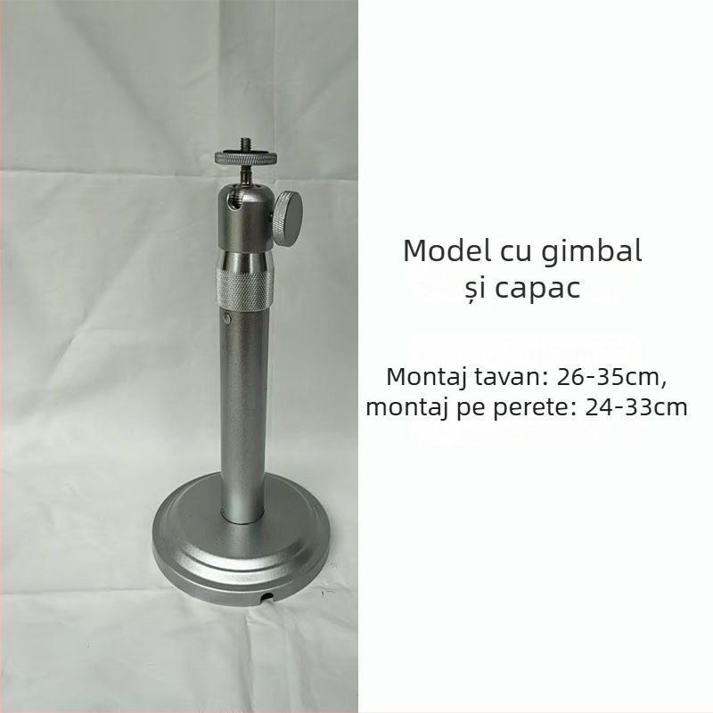Suport pentru proiector micro și cameră de supraveghere — montaj pe tavan sau pe perete