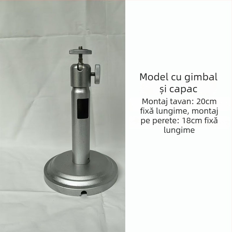 Suport pentru proiector micro și cameră de supraveghere — montaj pe tavan sau pe perete