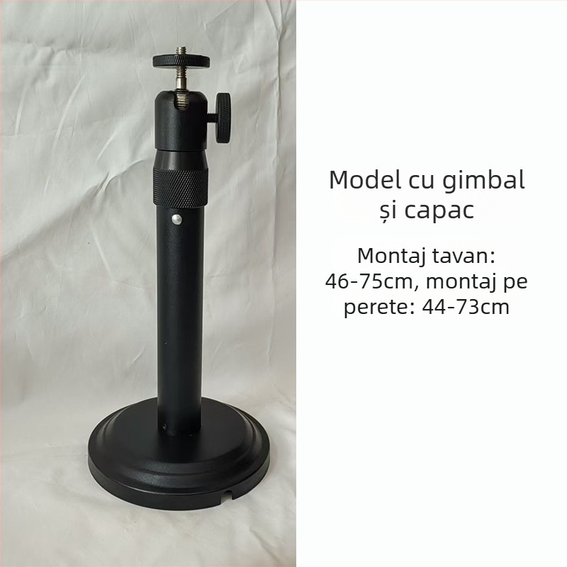 Suport pentru proiector micro și cameră de supraveghere — montaj pe tavan sau pe perete