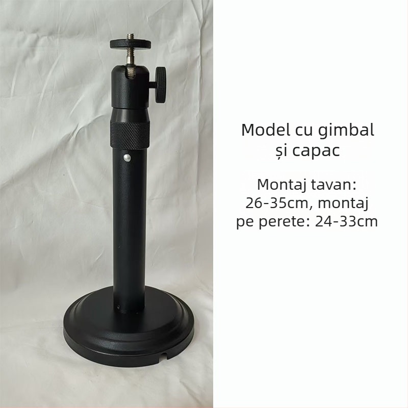 Suport pentru proiector micro și cameră de supraveghere — montaj pe tavan sau pe perete