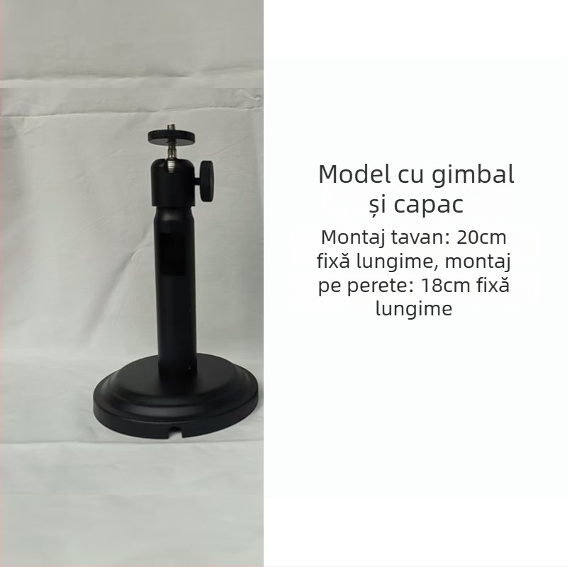 Suport pentru proiector micro și cameră de supraveghere — montaj pe tavan sau pe perete