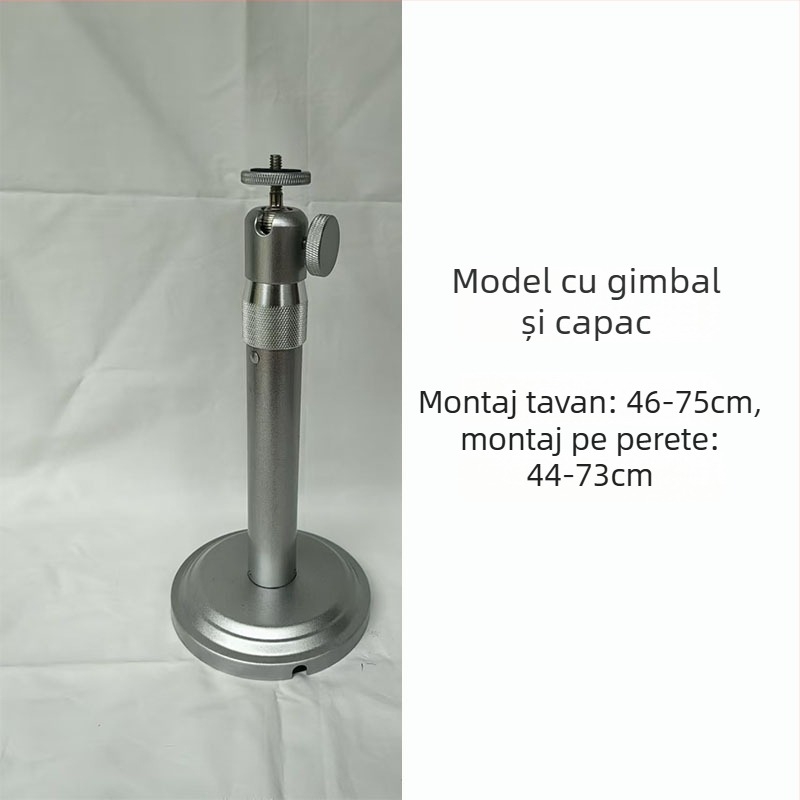 Suport pentru proiector micro și cameră de supraveghere — montaj pe tavan sau pe perete