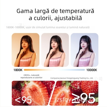 UA20C Lumină cu coloană de aer, 20W, iluminare de umplere pentru filmări în exterior