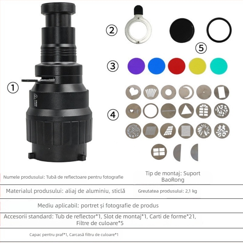 Accesoriu de iluminat NA-KM100 (Metal; 2.1 kg; Utilizare generală)