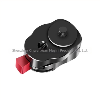 Placă cu eliberare rapidă pentru monitor mic, accesoriu pentru extindere braț magic, modelul 8075, aliaj de aluminiu, sarcină maximă 6–10 kg, greutate 48 g