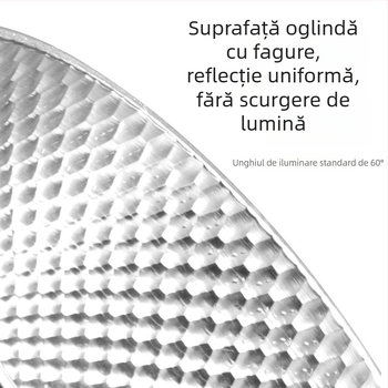 Accesorii de iluminat pentru fotografie — capac standard cu montură bayonet, aliaj de aluminiu, compatibil universal pentru fotografiere, sarcină maximă 2 kg, greutate 0,5 kg