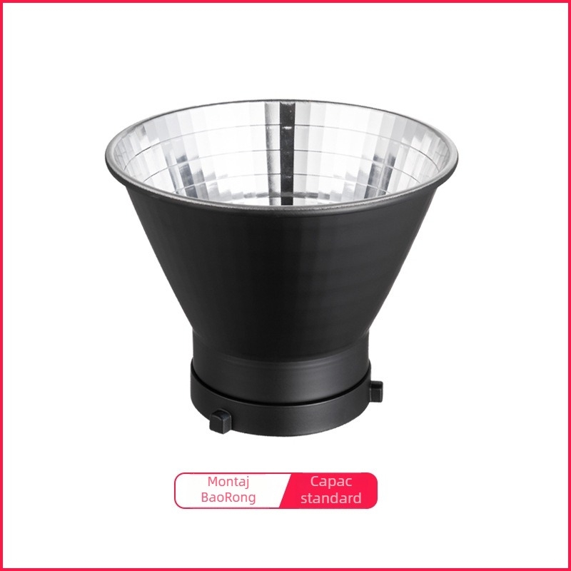 Accesorii de iluminat pentru fotografie — capac standard cu montură bayonet, aliaj de aluminiu, compatibil universal pentru fotografiere, sarcină maximă 2 kg, greutate 0,5 kg