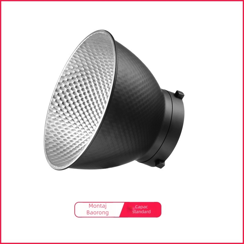 Accesorii de iluminat pentru fotografie — capac standard cu montură bayonet, aliaj de aluminiu, compatibil universal pentru fotografiere, sarcină maximă 2 kg, greutate 0,5 kg