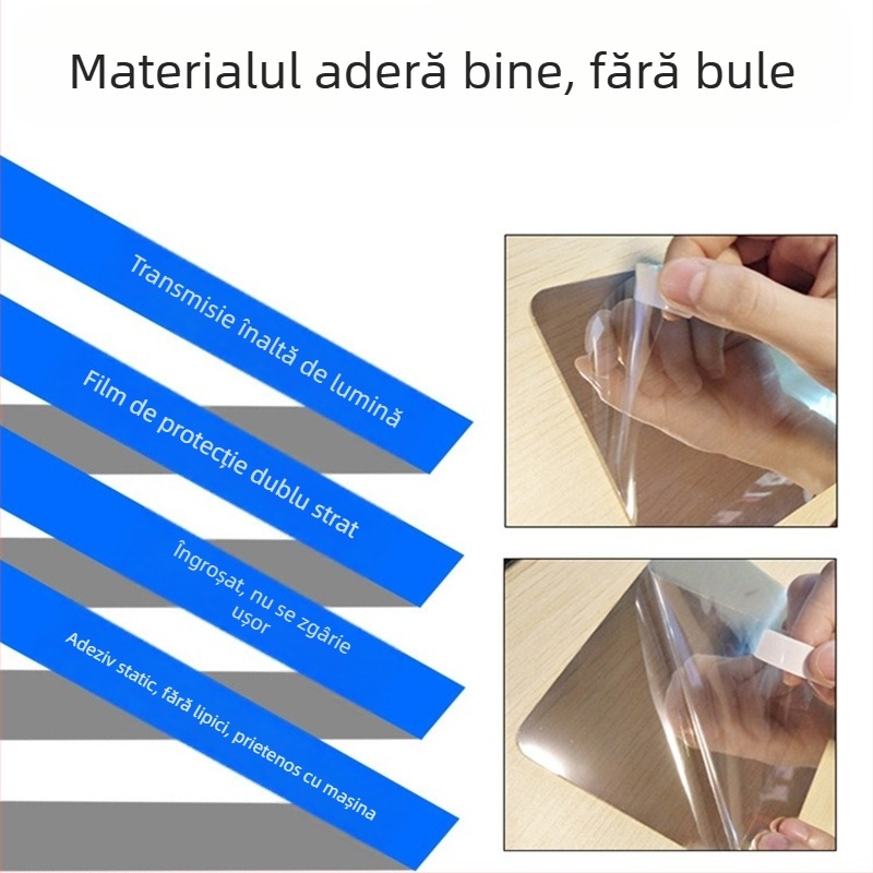 Privacy Guard PET film reflectorizant pentru HUD, afișaj de navigație, compatibilitate universală