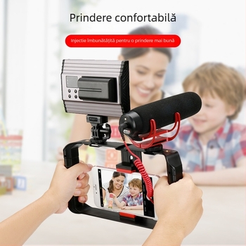 Suport foto pentru telefonul mobil, model 0673, material plastic, sarcină maximă 2 kg, compatibil cu 99% dintre telefoanele inteligente