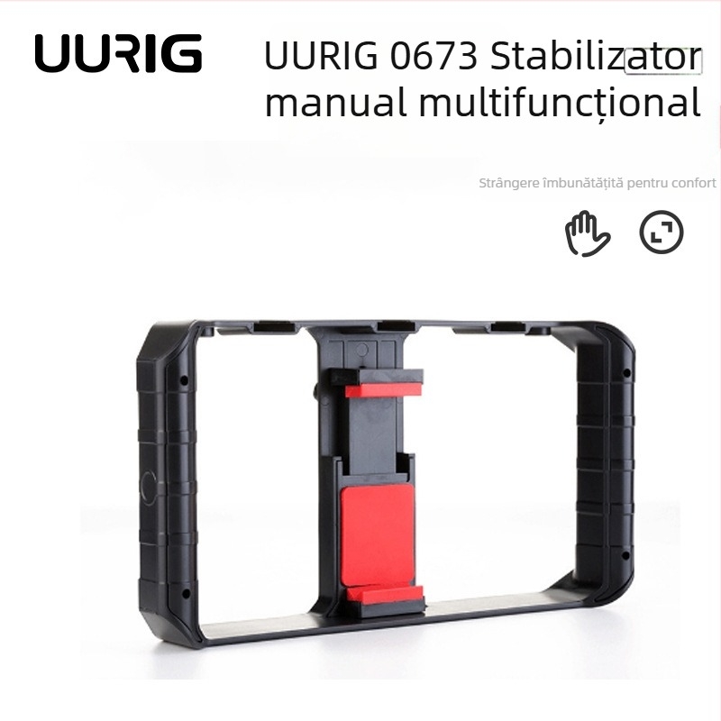 Suport foto pentru telefonul mobil, model 0673, material plastic, sarcină maximă 2 kg, compatibil cu 99% dintre telefoanele inteligente